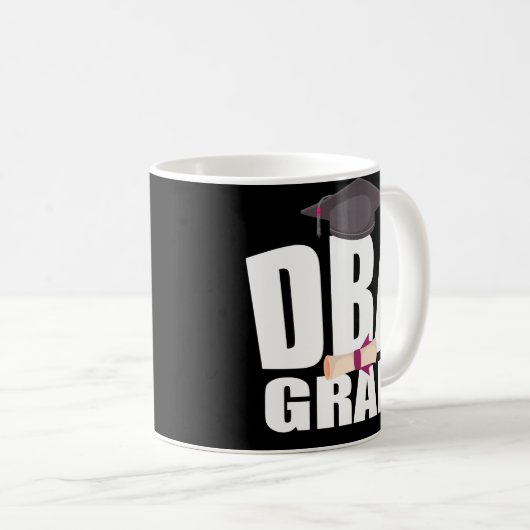 DBA Doctorate Business Administration Afstuderen Koffiemok (Voorkant rechts)