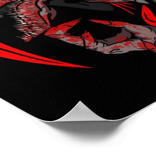 DBD dood door daglichtdemogorgon Poster (Hoek)