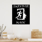 DBD dood door overnachting hoofdnaald Poster (Keuken)