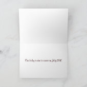 DBG© Baby Shoes Aankondiging (Binnen)