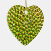 Dble-sided Heart Ornanent Keramisch Ornament (Rechts)