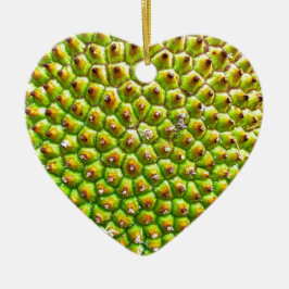 Dble-sided Heart Ornanent Keramisch Ornament