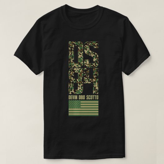 DBO camo 1 T-shirt (Design voorkant)