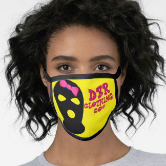 DBR CLOTHING CO© FACE MASK SKI MASK CHICK YELLOW MONDKAPJE
