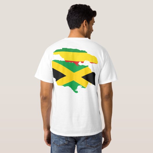 DBRay LadySensi-Jamaican T-Shirt (Achterkant volledig)