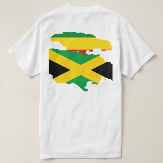 DBRay LadySensi-Jamaican T-Shirt (Design achterkant)