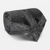 Dbruikbaar Bridge Abstract grijswaardenStropdas Stropdas (Opgerold)