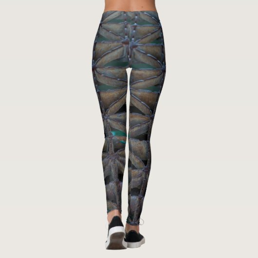 Dbruikbare brug Abstract Leggings (Achterkant)