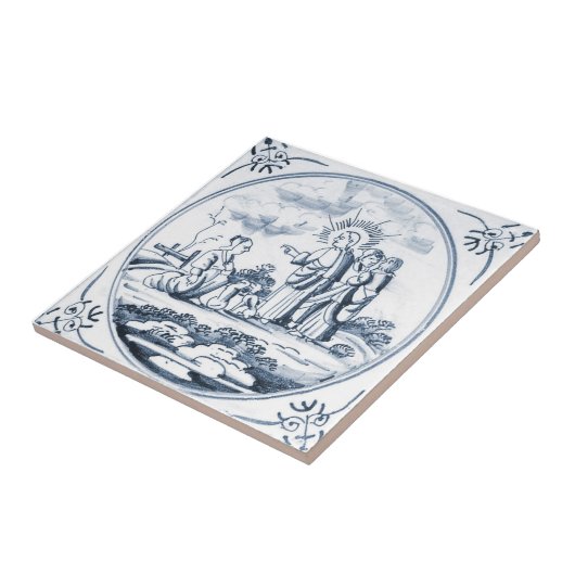 DBT03 Biblical Design Ceramic Tile Tegeltje (Zijkant)