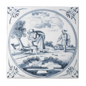 DBT07 Biblical Design Ceramic Tile Tegeltje (Voorkant)