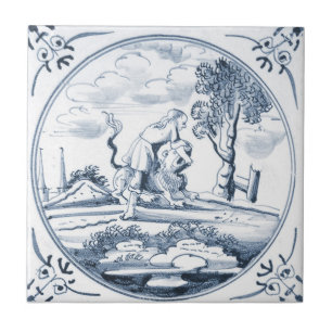 DBT08 Biblical Design Ceramic Tile Tegeltje