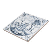 DBT08 Biblical Design Ceramic Tile Tegeltje (Zijkant)