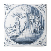 DBT09 Biblical Design Ceramic Tile Tegeltje (Voorkant)