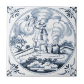 DBT12 Biblical Design Ceramic Tile Tegeltje (Voorkant)