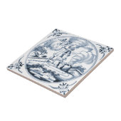 DBT12 Biblical Design Ceramic Tile Tegeltje (Zijkant)