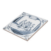 DBT15 Biblical Design Ceramic Tile Tegeltje (Zijkant)