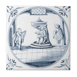 DBT16 Biblical Design Ceramic Tile Tegeltje