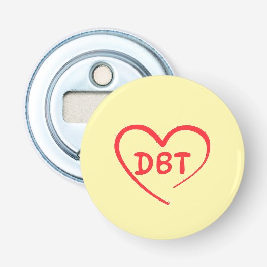 DBT BUTTON FLESOPENER (Voorkant)