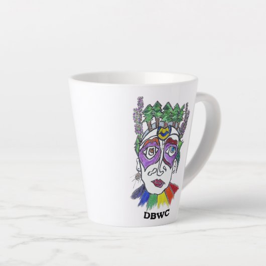 DBWC Queen Latte Mok (Rechterhoek)