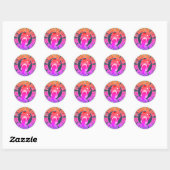 DBY EXTREME MOTORS  Lucky Devil 2 Ronde Sticker (Vel)