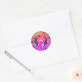 DBY EXTREME MOTORS  Lucky Devil 2 Ronde Sticker (Envelop)
