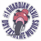 DBY Extreme Motors Sticker (Voorkant)