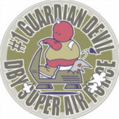 DBY Super Air Force Sticker (Voorkant)