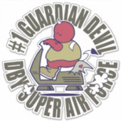 DBY Super Air Force Sticker (Voorkant)