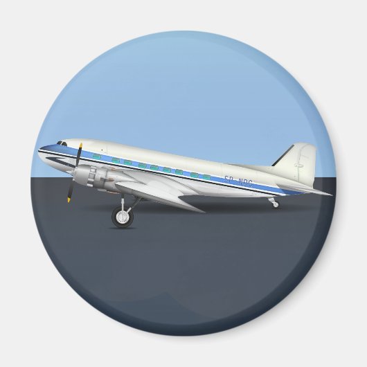 DC-3 MAGNEET (Voorkant)