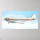 DC-3 POSTER (Voorkant)