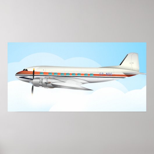 DC-3 POSTER (Voorkant)