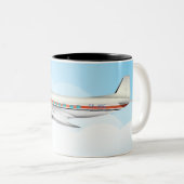 DC-3 TWEEKLEURIGE KOFFIEMOK (Voorkant rechts)