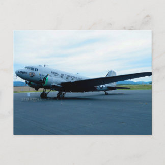 DC-3-Vliegtuig Briefkaart