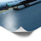 DC-3-Warplane Foto Afdruk (Hoek)