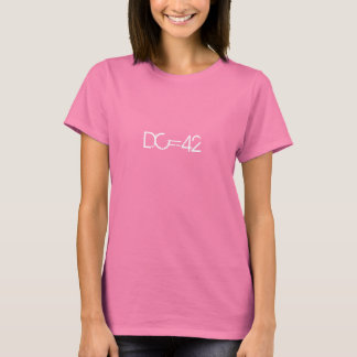 DC=42 T-SHIRT