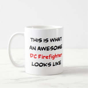 dc brandweerman, geweldige koffiemok