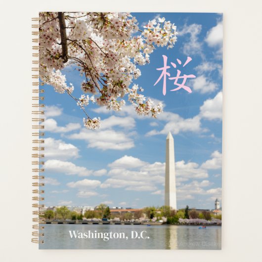 DC Cherry Blossom Planner (Voorkant)