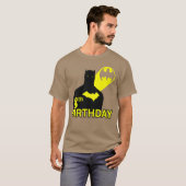 DC Comics Batman 8th Birthday Silhouette girl T-shirt (Voorkant volledig)