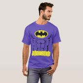 DC Comics Batman Costume Outline T-shirt (Voorkant volledig)