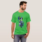 DC Comics Batman Cybeream Poster VNeck gift T-shirt (Voorkant volledig)