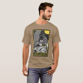 DC Comics Batman Dark Knight Faded Comic Panel fri T-shirt (Voorkant volledig)