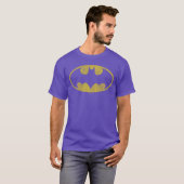 DC Comics Batman Distressed Classic Logo Long Slee T-shirt (Voorkant volledig)