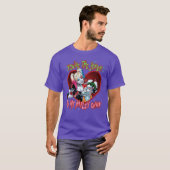 DC Comics Batman Joker naar Harley T-shirt (Voorkant volledig)