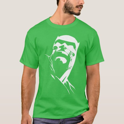 DC Comics Batman Simple Shadow Portrait boy T-shirt (Voorkant)