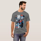 DC Comics Justice League Batman And Superman 90 Ye T-shirt (Voorkant volledig)