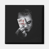 Dc Comics Mens Uni Adult Black Batman Dark Knight Magneet (Voorkant)