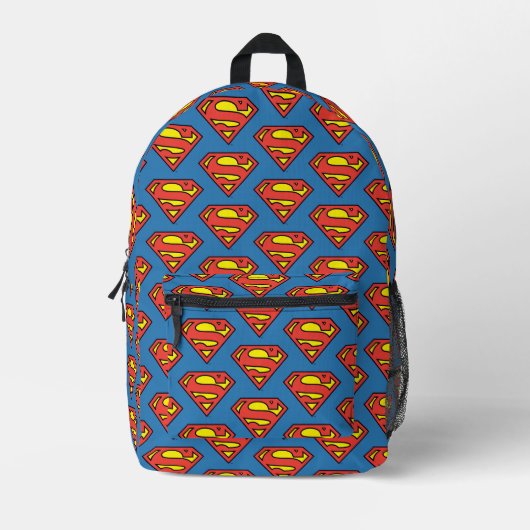 DC Comics | Superman | Klassiek Logo Bedrukte Rugzak (Voorkant)