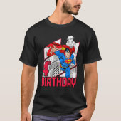 DC Comics Superman Super 4e verjaardag T-shirt (Voorkant)
