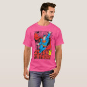 DC Comics Superman Super 5e verjaardagsstrip grapp T-shirt (Voorkant volledig)