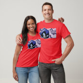 DC Comicseenitans Go Raven Character Panel retro T-shirt (Unisex)